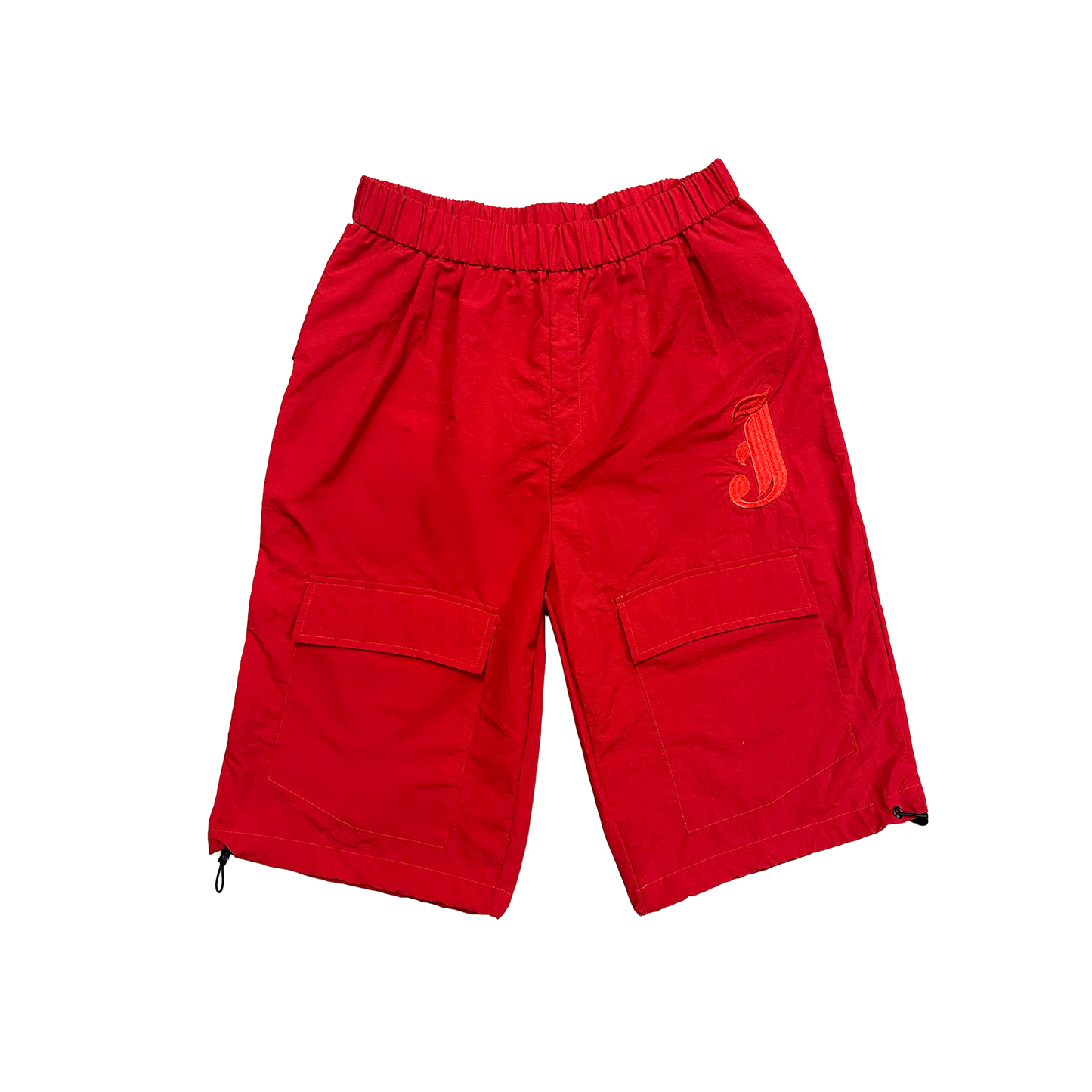 UTILITY CARGO SHORTS RED
