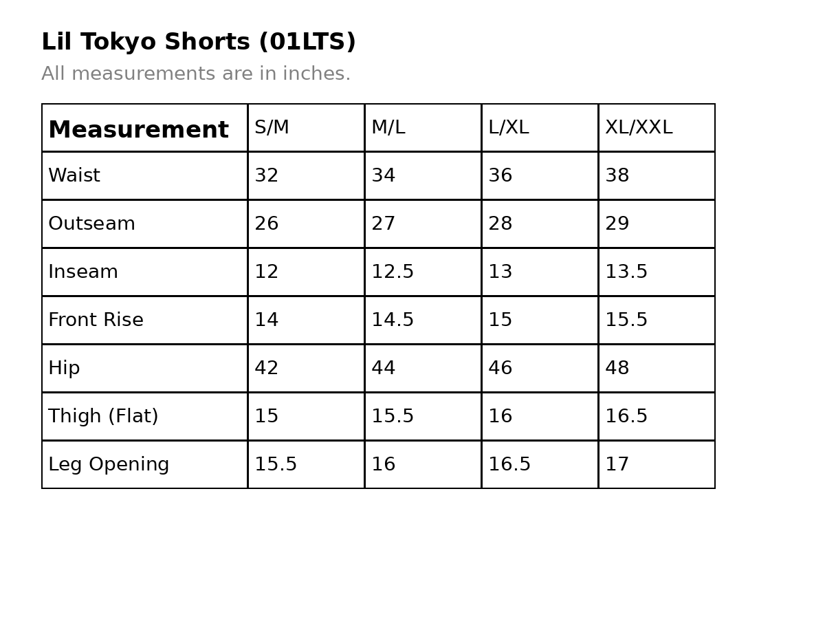 LIL TOKYO DRESS SHORTS